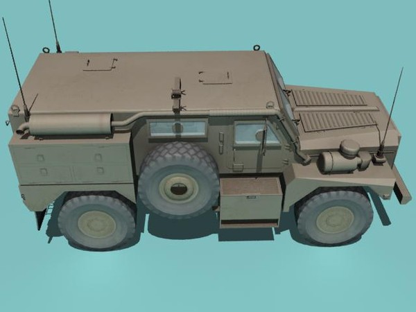 3d model cougar h mrap - Cougar H MRAP Pack by kapitan_21