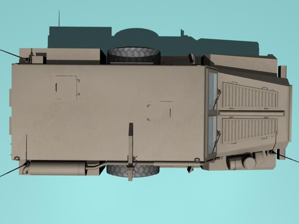 3d model cougar h mrap - Cougar H MRAP Pack by kapitan_21