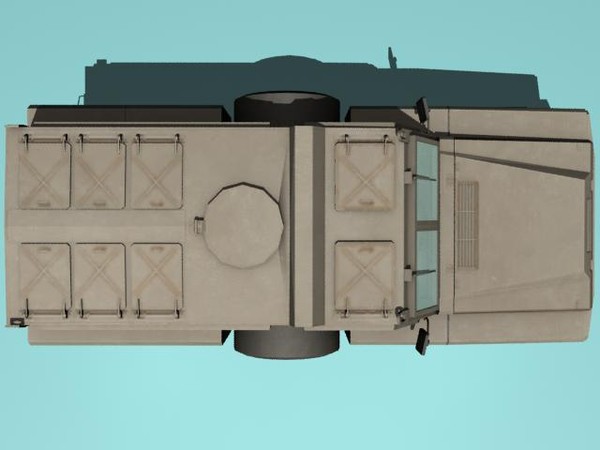 3d rg-31 nyala model - RG-31 Nyala MRAP desert version by kapitan_21