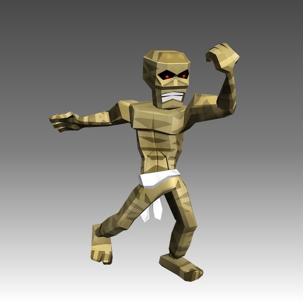 ready animations 3d max - Mummy_v03_anims_v03 by moosinthehoos