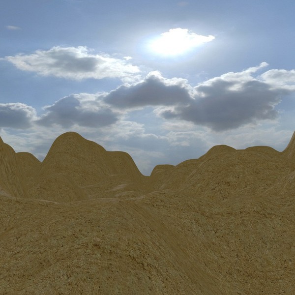 3d land rock snow - Terrain by 3DUniverse Pro