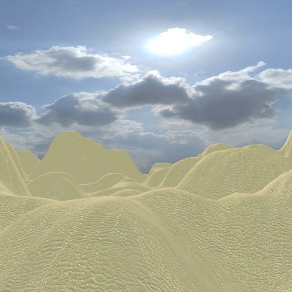 3d land rock snow - Terrain by 3DUniverse Pro