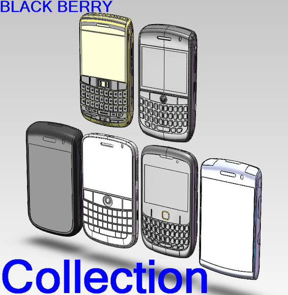 blackberry solidworks 3d 3ds - BlackBerry Collection SolidWorks by 3D MECHANICAL ENCYCLOPEDIA