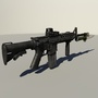 3d weapon rifle