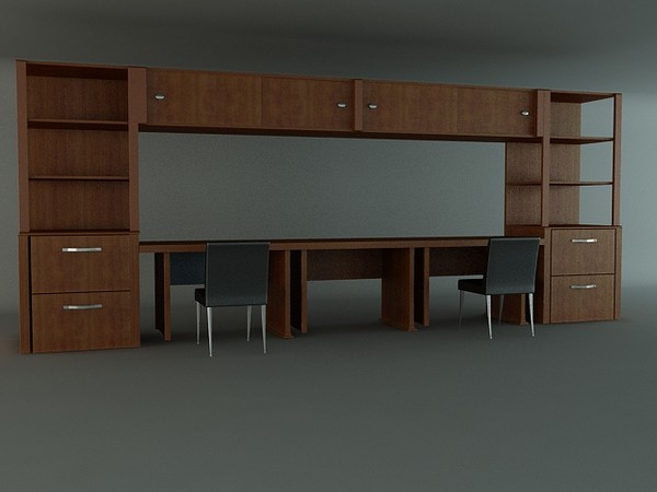 3d desk - desk by mimarburak3