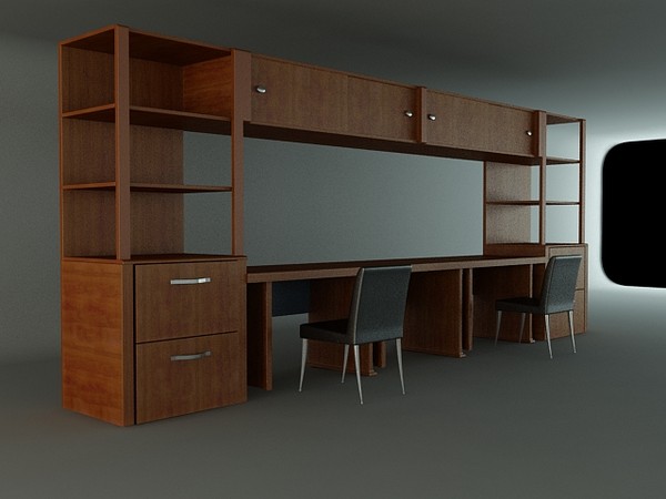 3d desk - desk by mimarburak3