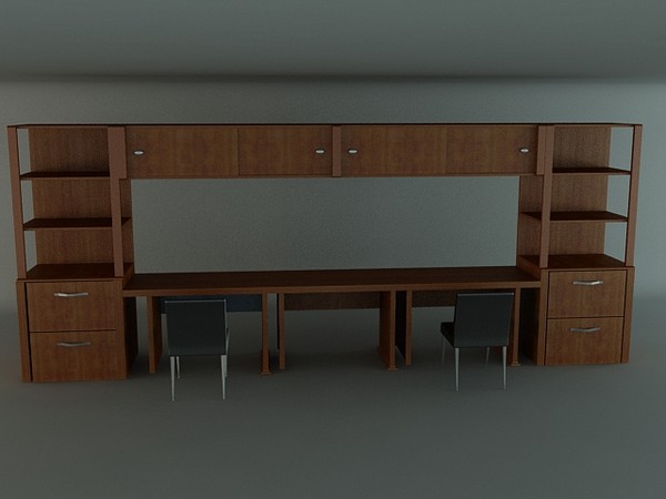 3d desk - desk by mimarburak3