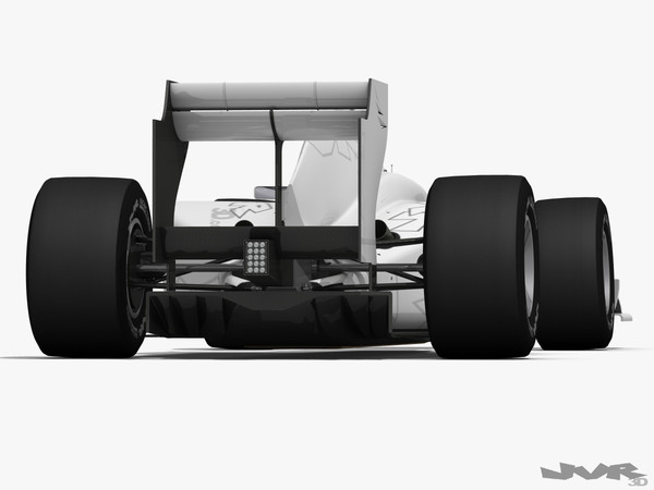 3d generic f1 race car - Generic F1 2012 Race Car by jvr3D