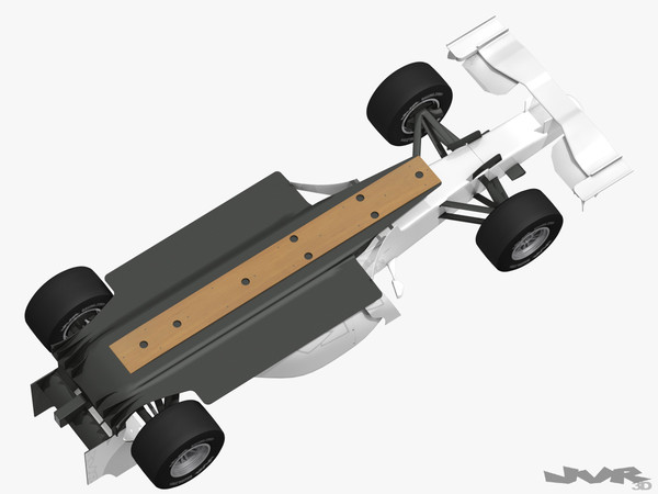 3d generic f1 race car - Generic F1 2012 Race Car by jvr3D