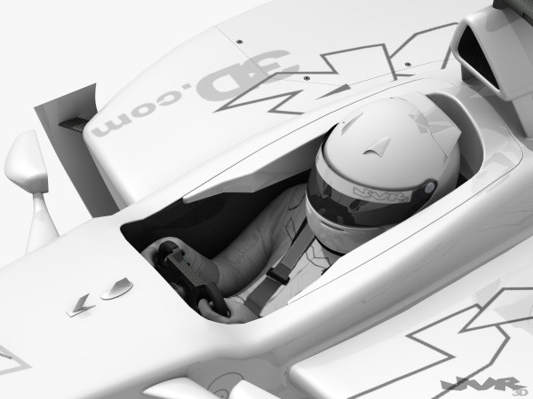 3d generic f1 race car - Generic F1 2012 Race Car by jvr3D