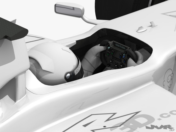 3d generic f1 race car - Generic F1 2012 Race Car by jvr3D