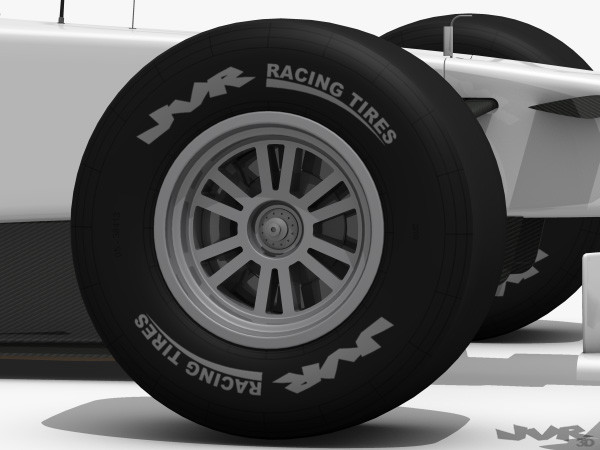 3d generic f1 race car - Generic F1 2012 Race Car by jvr3D