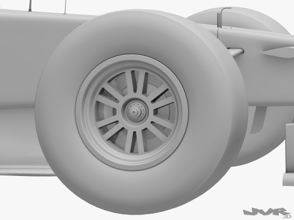 3d generic f1 race car - Generic F1 2012 Race Car by jvr3D