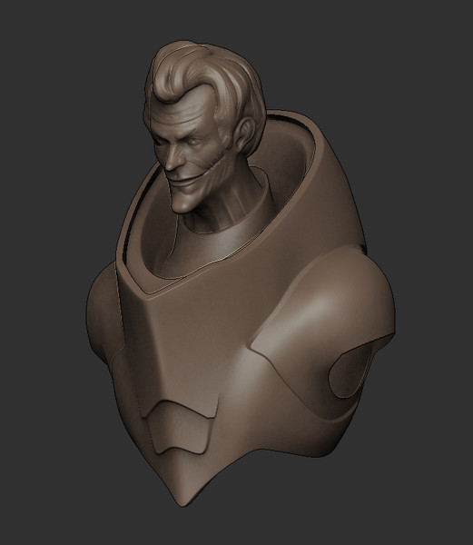 3d joker model - Joker by dentonvanzan