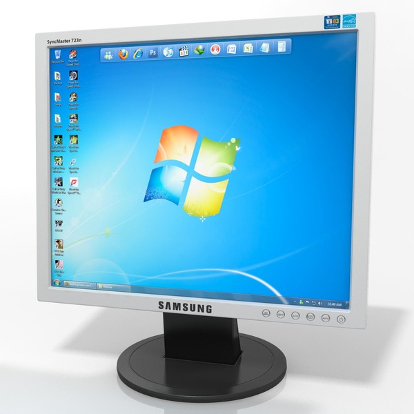 monitor lcd 723n 3d max - Monitor LCD Samsung 723N by PROmax_