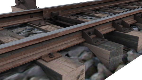3d rail switch - Rail switch by oguz33