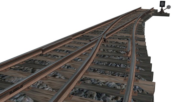 3d rail switch - Rail switch by oguz33