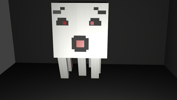minecraft ghast 3ds - Minecraft Ghast by Claymodels