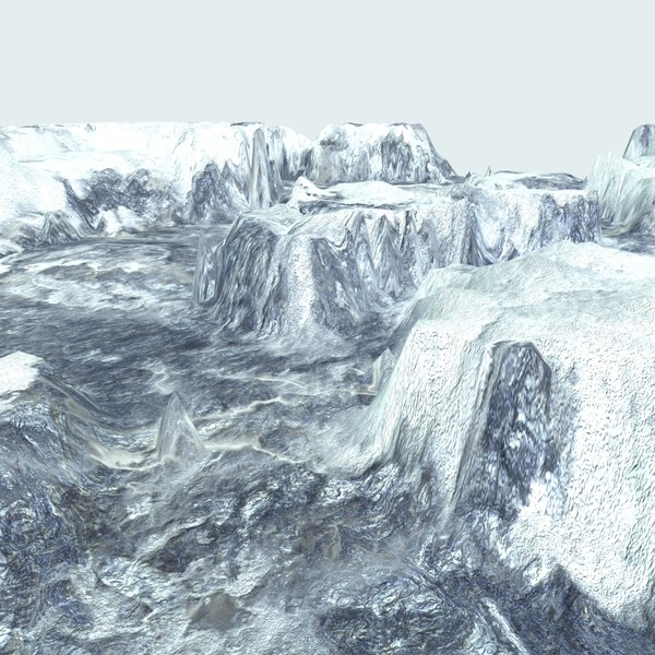 3d looped landscape - Winter Canyon by 3DUniverse Pro