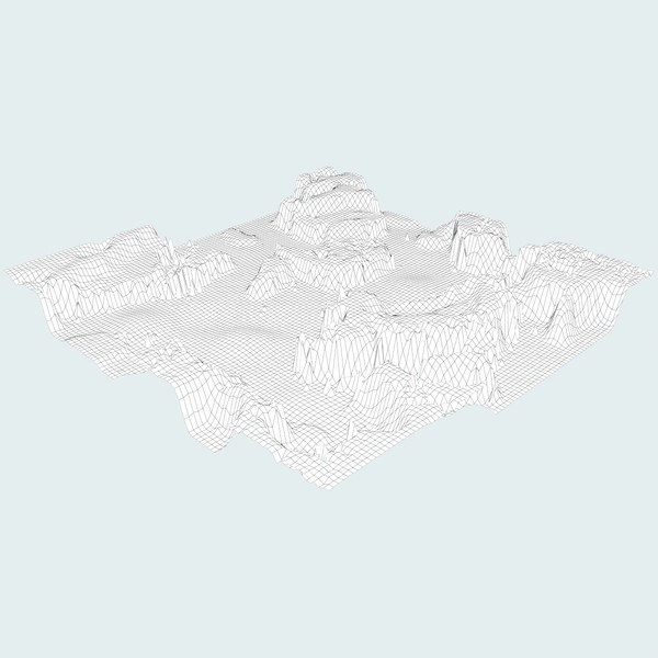 3d looped landscape - Winter Canyon by 3DUniverse Pro