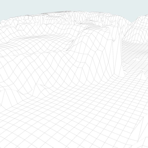 3d looped landscape - Winter Canyon by 3DUniverse Pro