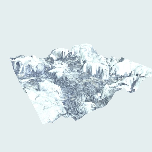 3d looped landscape - Winter Canyon by 3DUniverse Pro