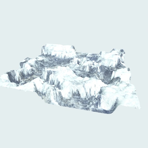 3d looped landscape - Winter Canyon by 3DUniverse Pro