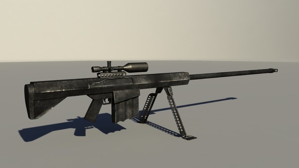 ma m-82 sniper rifle - M-82 by studio Lab