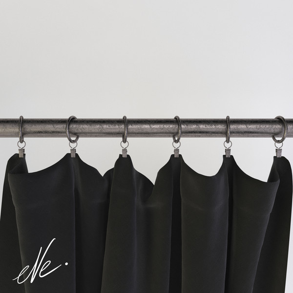3d velvet drapery - velvet drapery by eve.happy