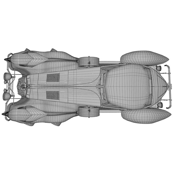 rolls royce steampunk 3d model - SteamPunk Car by Render Steel