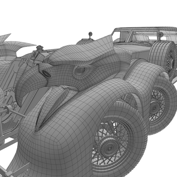 rolls royce steampunk 3d model - SteamPunk Car by Render Steel