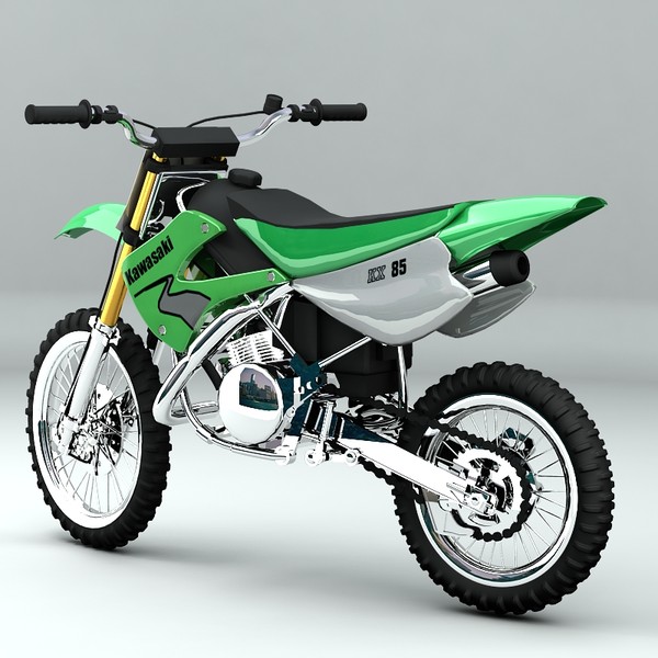 3ds max kawasaki kx 85 - Kawasaki KX 85 by Sandu_Bublic