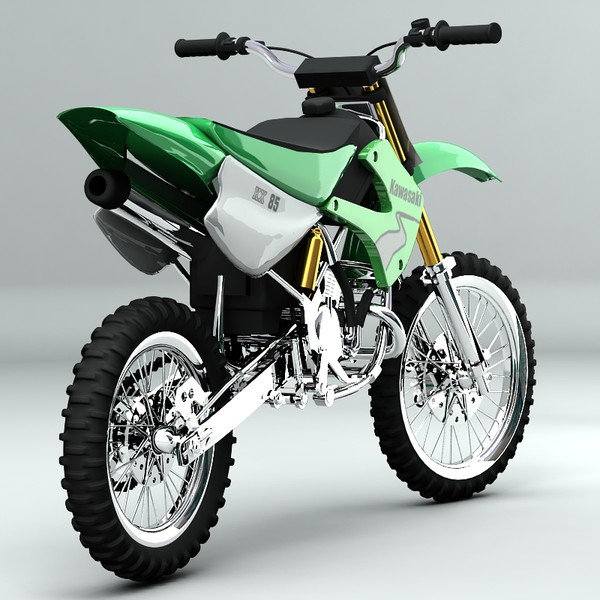 3ds max kawasaki kx 85 - Kawasaki KX 85 by Sandu_Bublic