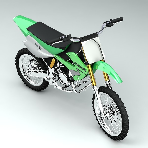 3ds max kawasaki kx 85 - Kawasaki KX 85 by Sandu_Bublic