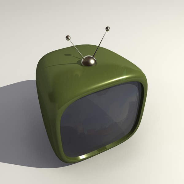3ds max tv modeled - TV 12 by tanase laurentiu