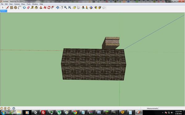 free 3ds model house - My first House by geoman298z