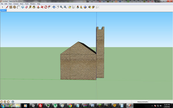 free 3ds model house - My first House by geoman298z