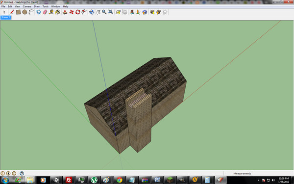 free 3ds model house - My first House by geoman298z