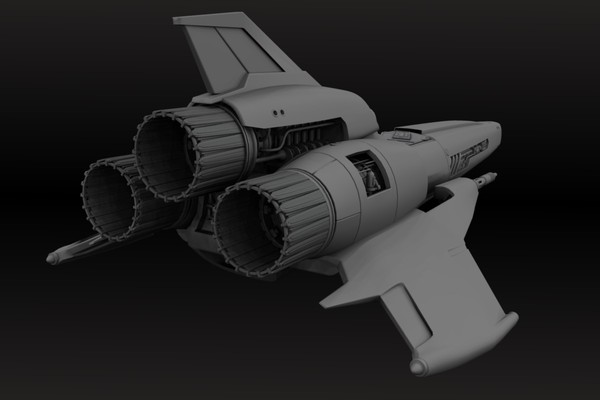 free mk ii viper 3d model - Viper MK II... by KuhnCD4