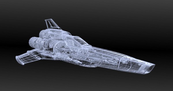 free mk ii viper 3d model - Viper MK II... by KuhnCD4