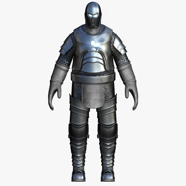 big knight character 3d model - Big Knight by gin3d