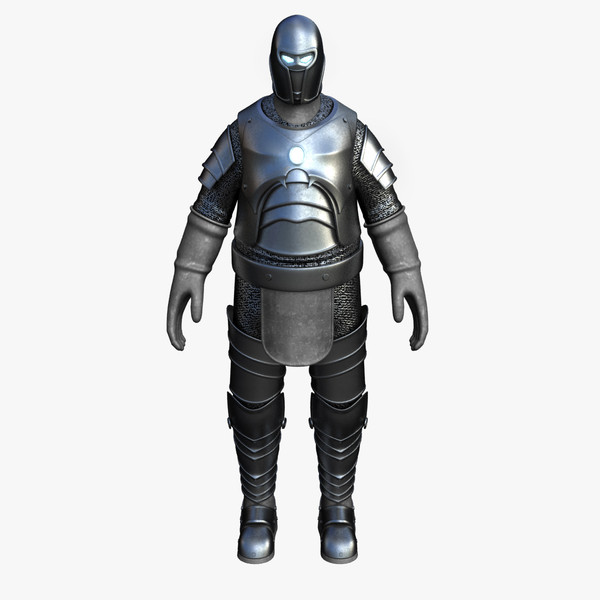 big knight character 3d model - Big Knight by gin3d