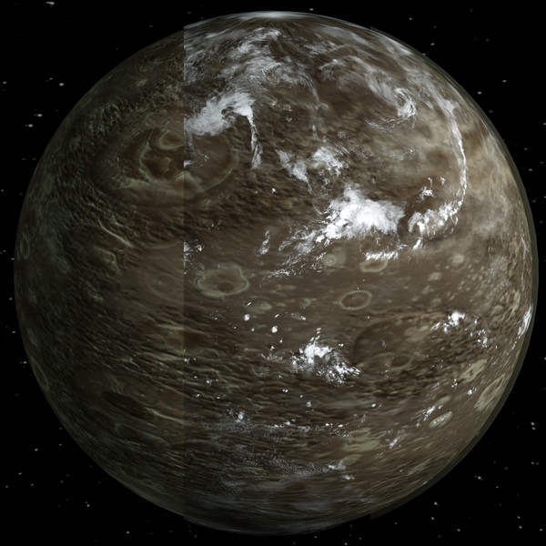 clouds star atmosphere 3d model - Ruin World by 3DUniverse Pro