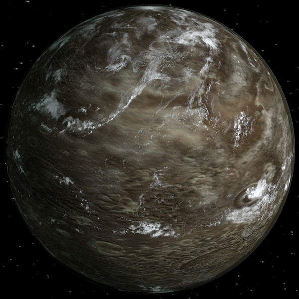 clouds star atmosphere 3d model - Ruin World by 3DUniverse Pro