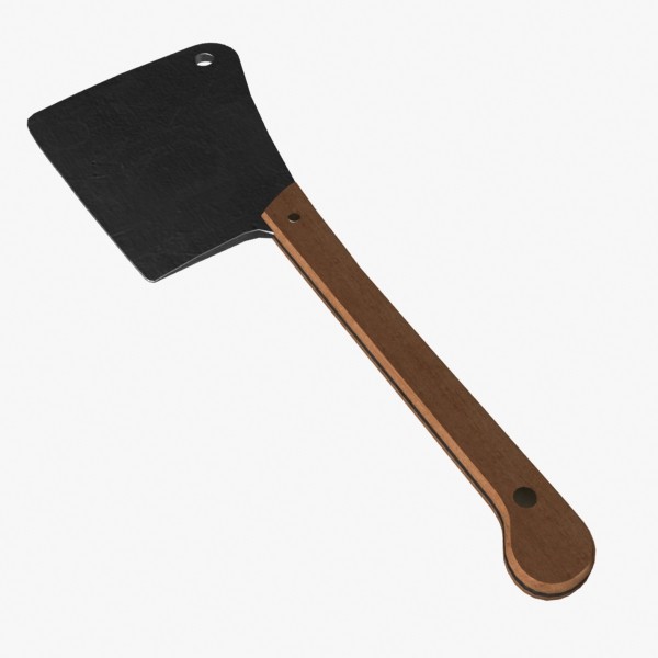 maya meat cleaver - Meat Cleaver... by mostlysquare