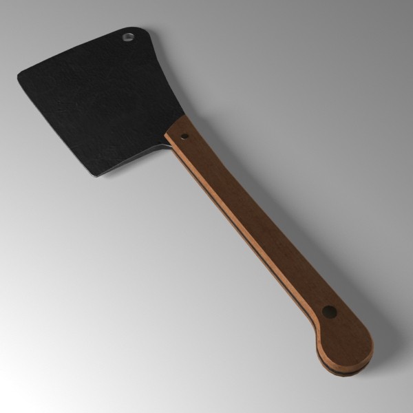 maya meat cleaver - Meat Cleaver... by mostlysquare