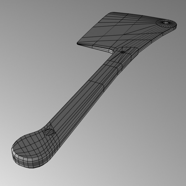 maya meat cleaver - Meat Cleaver... by mostlysquare