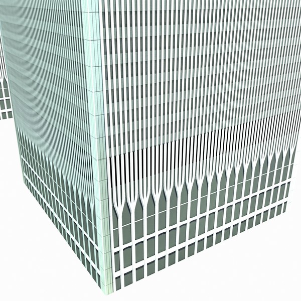 3d model twin towers - Twin Towers by 3DUniverse Pro