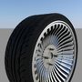 3d model of yokohama s-drive tire rim