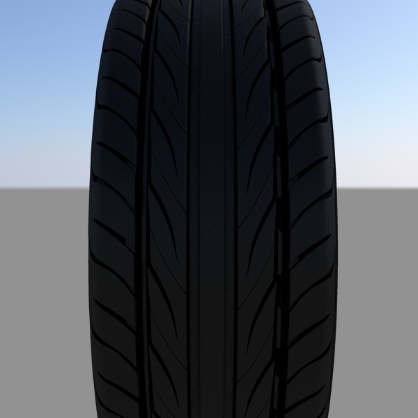3d model of yokohama s-drive tire rim - Tire s-drive by DimitarK